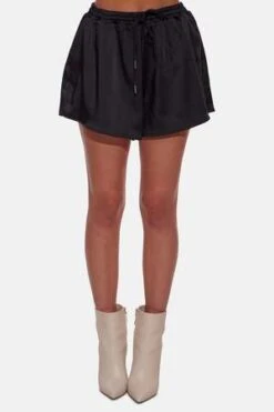 Blue&CreamBlue And Cream Maggie Short - Black