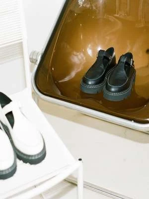 Maguire ShoesNeiva Black Tumble Mary Jane - Black 4 Maguire ShoesNeiva Black Tumble Mary Jane - Black - Image 2