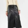 No.6Margot Skirt - Black 2 No.6Margot Skirt - Black -AGOLDE Shop Margot Skirt in Black 20230820002654