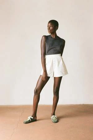 Maria StanleyJuju Organic + Earth Dyed Short - Bone 4 Maria StanleyJuju Organic + Earth Dyed Short - Bone - Image 2