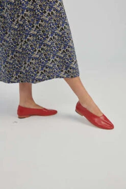 MartinianoGlove Shoe - Red -AGOLDE Shop Martiniano Glove Shoe Red 20230707222805 1