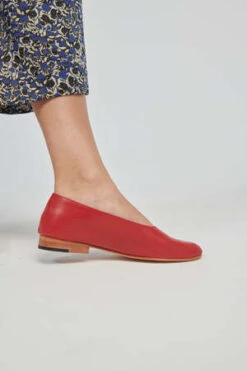 MartinianoGlove Shoe - Red -AGOLDE Shop Martiniano Glove Shoe Red 20230707222806