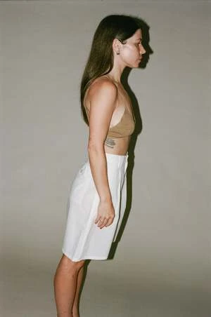 Maryam Nassir ZadehLulu Shorts - Hielo 7 Maryam Nassir ZadehLulu Shorts - Hielo - Image 5