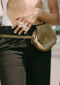 Maryam Nassir ZadehScribble Pouch - Olive Brown -AGOLDE Shop Maryam Nassir Zadeh Scribble Pouch Olive Brown 20230712040936