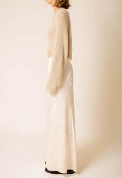 NKCMazzy Maxi Skirt - White -AGOLDE Shop Mazzy Maxi Skirt In White 20231101104046 3