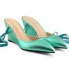 CYNTHIA ROWLEYMetallic Ribbon Wedge - GRNML -AGOLDE Shop Metallic Ribbon Wedge 20230113001304