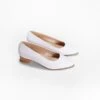 Anne ThomasMichele Pump - White Calf -AGOLDE Shop Michele 20170902180044