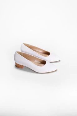 Anne ThomasMichele Pump - White Calf