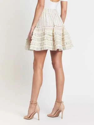 Misa Los AngelesMorya Skirt - Ivory 5 Misa Los AngelesMorya Skirt - Ivory - Image 3