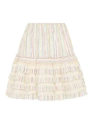 Misa Los AngelesMorya Skirt - Ivory 8 Misa Los AngelesMorya Skirt - Ivory - Image 6