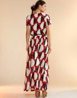 CYNTHIA ROWLEYMosaic Skirt - Geo Black/Red -AGOLDE Shop Mosaic Skirt 20230729225326 1