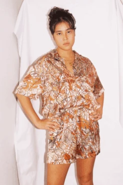 Annie HamiltonUnisex Annie Hamilton NIGHT OFF SHORTS - WINTER PRINT