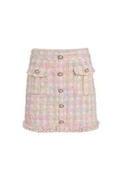 LoveShackFancyNate Skirt - Pink Dream -AGOLDE Shop Nate Skirt Pink Dream 20230417175316