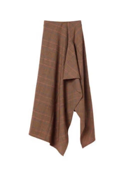 A.L.C.Navy Midi Skirt - Sable