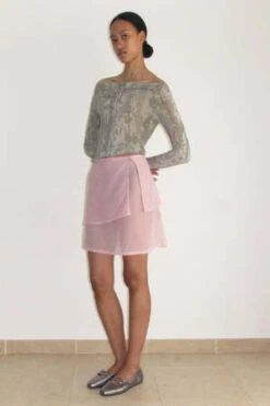 Paloma WoolNelly Skirt - Pink -AGOLDE Shop Nelly Skirt in Pink 20230330212313 1
