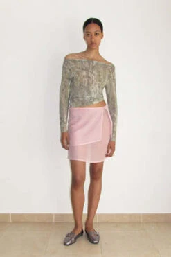 Paloma WoolNelly Skirt - Pink -AGOLDE Shop Nelly Skirt in Pink 20230330212313 3