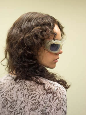 OttolingerTwisted Sunglasses - Grey/Blue 4 OttolingerTwisted Sunglasses - Grey/Blue - Image 2