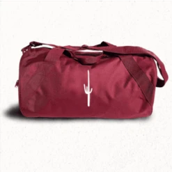 Phoenix GeneralEmbroidered Duffle Bag - Burgundy