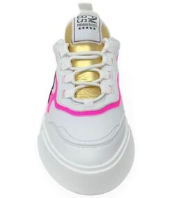 Premium BasicsPREMIUM BASICS GENIUS LACE UP SNEAKER - WHITE/FUCHSIA/RED -AGOLDE Shop PREMIUM BASICS GENIUS WHITE FUCHSIA RED LACE UP SNEAKER 20211211180715