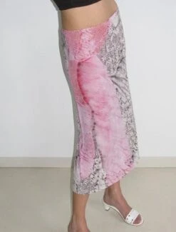 Paloma WoolLace Skirt - Pink -AGOLDE Shop Paloma Wool Lace Skirt 20230516194256 2