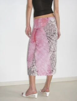 Paloma WoolLace Skirt - Pink -AGOLDE Shop Paloma Wool Lace Skirt 20230516194256 3