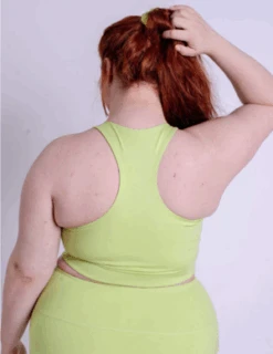 Girlfriend CollectivePaloma Bra - Key Lime -AGOLDE Shop Paloma bra in key lime 20220826170903