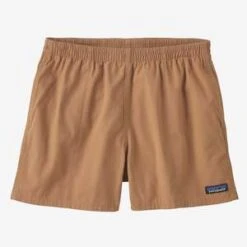 Patagonia4" Funhoggers Cotton Shorts - Trip Brown