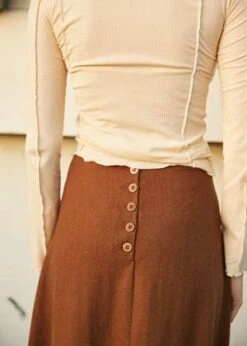 Penny SageFrances Skirt - Tobacco -AGOLDE Shop Penny Sage Frances Skirt Tobacco 20230620051843