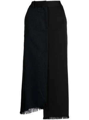 RohePinstripe Skirt - Navy 3 RohePinstripe Skirt - Navy