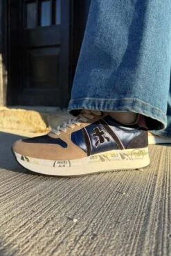 PremiataPremiata Tris Sneakers - Brown -AGOLDE Shop Premiata Tris 6051 Sneakers 20221103054850