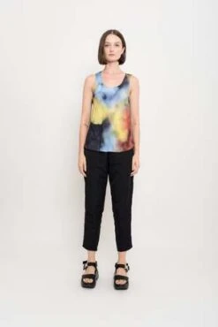 UMA | Raquel DavidowiczPrinted Sleeveless Top - Multicolor