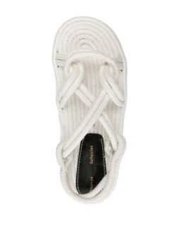 Proenza SchoulerCable Sandals - Off White -AGOLDE Shop Proenza Schouler Cable Sandals Off White 20230630193207