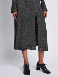 Proenza SchoulerLidia Marled Lurex Skirt - Black/Silver -AGOLDE Shop Proenza Schouler Lidia Marled Lurex Skirt Black Silver 20231027054216