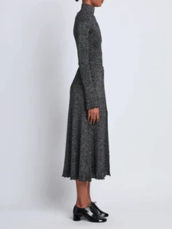 Proenza SchoulerLidia Marled Lurex Skirt - Black/Silver -AGOLDE Shop Proenza Schouler Lidia Marled Lurex Skirt Black Silver 20231027054217