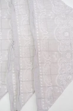 Dae Off Studio Quilted Bandana - Fog Grey -AGOLDE Shop Quilted Bandana in Fog Grey by Dae Off Studio 20210701212629 2