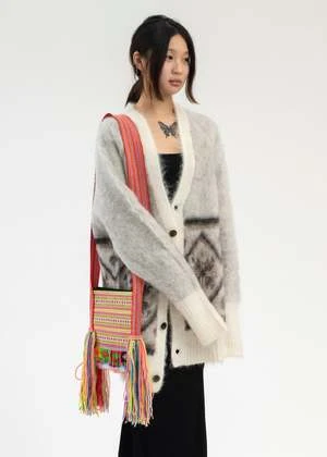 ATMUnisex ATM RAINBOW Handmade Crochet BAG - Multi 3 ATMUnisex ATM RAINBOW Handmade Crochet BAG - Multi