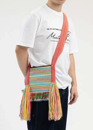 ATMUnisex ATM RAINBOW Handmade Crochet BAG - Multi 12 ATMUnisex ATM RAINBOW Handmade Crochet BAG - Multi - Image 10