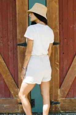 Rachel PallyLinen Sandy Short - Natural 8 Rachel PallyLinen Sandy Short - Natural -AGOLDE Shop Rachel Pally Linen Sandy Short Natural 20210412222526 1