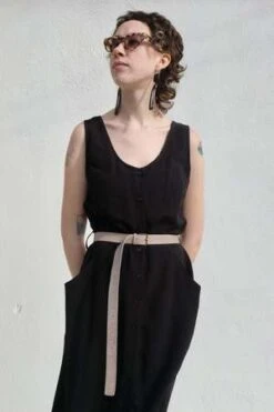 Lauren ManoogianRaw Belt - Putty