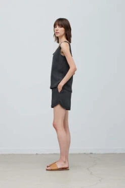 AzaleaRaw Edge Shorts - Faded Black -AGOLDE Shop Raw Edge Shorts in Faded Black 20230429163220 2