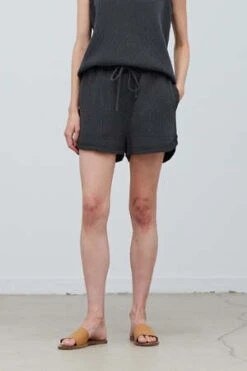AzaleaRaw Edge Shorts - Faded Black -AGOLDE Shop Raw Edge Shorts in Faded Black 20230429163220 3