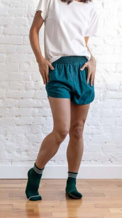 WishlistRory Track Shorts - Green