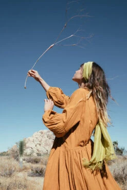 A PERFECT NOMADA Perfect Nomad Silk Head Scarf