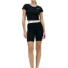 Sporty & Rich80s Runner Biker Shorts - Black -AGOLDE Shop SPORTY RICH 80s Runner Biker Shorts 20230707065557