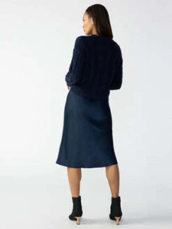 SanctuaryEveryday Midi Skirt - Navy Reflection -AGOLDE Shop Sanctuary Everyday Midi Skirt 20230927192701 2