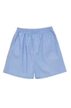 SigneSigne Leka Cotton Shorts - Dark Blue -AGOLDE Shop Signe Leka Cotton Shorts Dark Blue 20230321184924