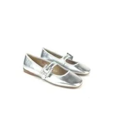 The Mix Shoes & AccessoriesSilent D Bow Flat - Silver -AGOLDE Shop Silent D Bow Flat Silver 20230801220637