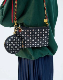 Clare V.Stud Wallet Clutch - Black 7 Clare V.Stud Wallet Clutch - Black -AGOLDE Shop Silver Stud Wallet Clutch 20231029022845