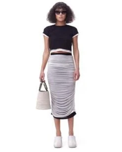 Simon MillerPluto Skirt - Macademia -AGOLDE Shop Simon Miller Pluto Skirt Macademia 20220906190605 1