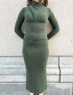 Paloma WoolSiracuza Skirt - Olive -AGOLDE Shop Siracuza Skirt Olive 20231031025346